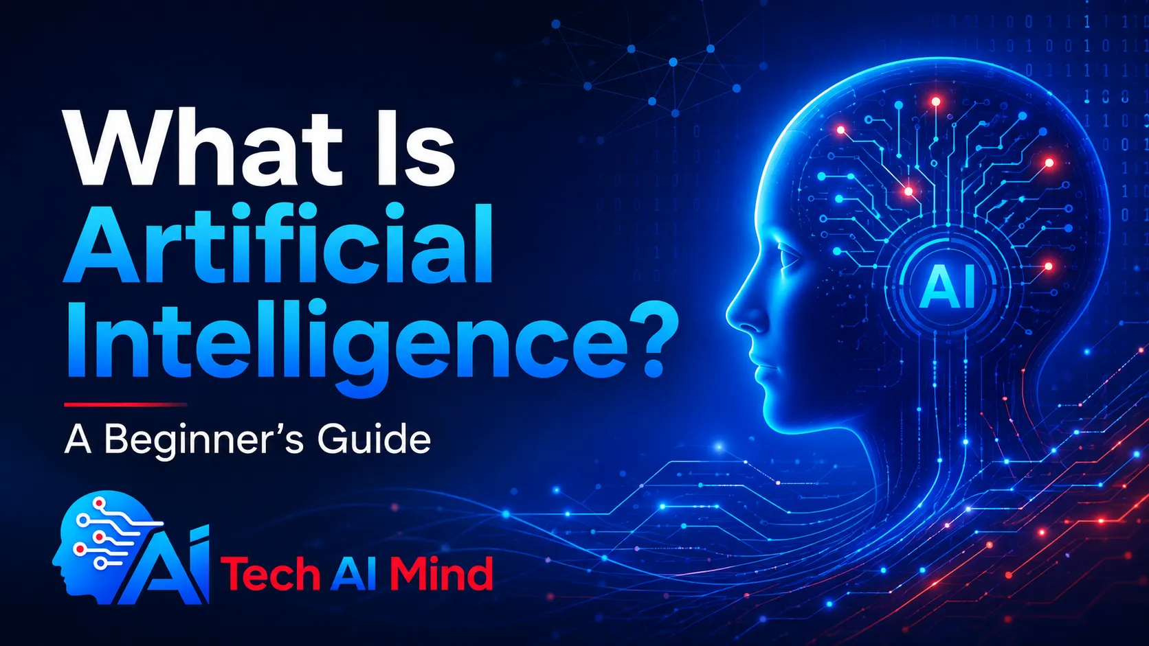 What is artificial intelligence beginner’s guide showing how AI works